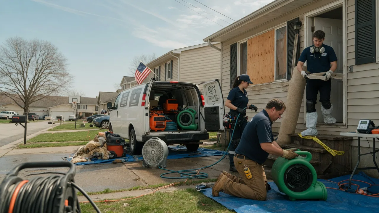 Water Damage Restoration in Moores Hill, IN near me
